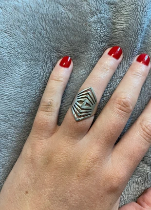 Bague acier inoxydable argenté œil, brand: acier inoxydable, condition: New without tags, size: Adjustable, €3.50, €4.38 includes Buyer Protection