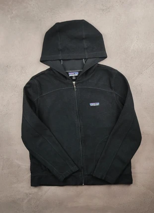 Gilet / Veste Polaire full zip a capuche Patagonia vintage noir avec doubles poches - Taille M femme, marca: Patagonia, estado: Muy bueno, tamaño: M / 38 / 10, 55,00 €, 58,45 € Protección al comprador incluida
