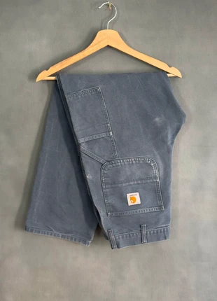 Carhartt WIP Double Knee Pants, marque: Carhartt, état: Très bon état, taille: W34 | FR 44, 45,00 €, 47,95 € Protection acheteurs incluse