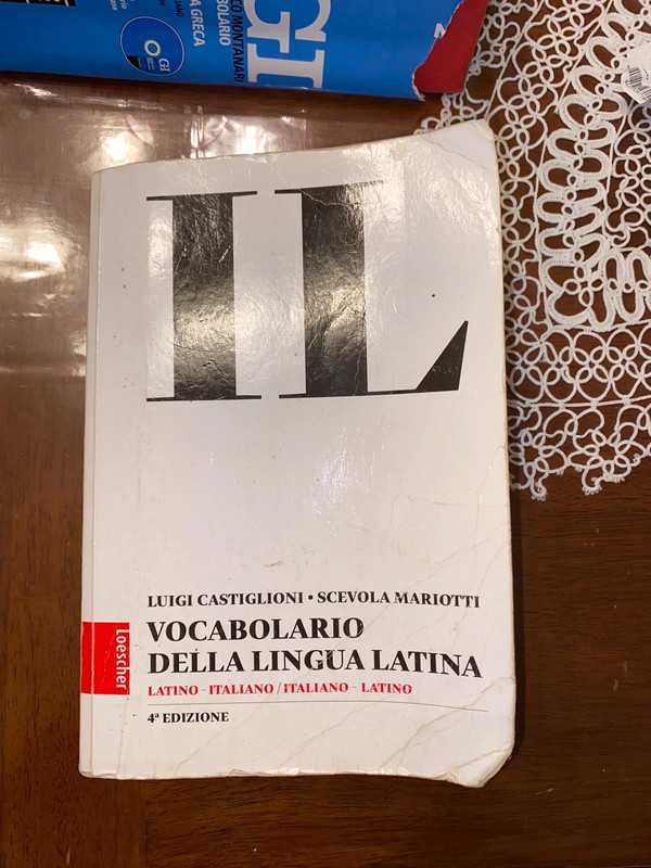 Vocabolario latino IL 4a edizione