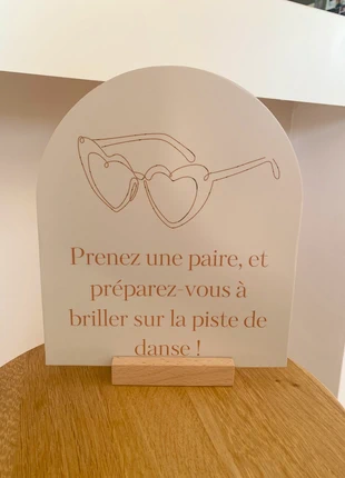 Panneau lunettes cœur, marque: sans marque, état: Neuf sans étiquette, 10,00 €, 11,20 € Protection acheteurs incluse