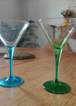 Achat/vente set 2 verres à cocktail mojito de léonardo