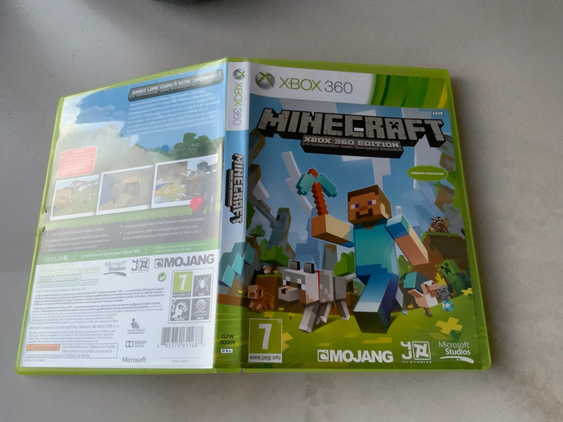 MICROSOFT - Jeu Xbox 360 Minecraft Xbox 360