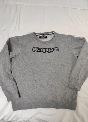 Sweat Kappa gris 164cm, merk: Kappa, staat: Goed, maat: 14 jaar / 164 cm, € 10,00, € 11,20 inclusief Kopersbescherming