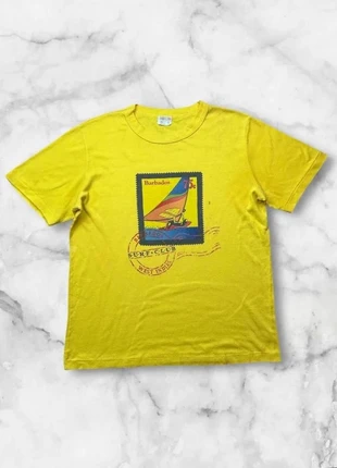 T-shirt Vintage Barbados Surf Club Rosco Made in Barbados Jaune Taille Xl, marca: Rosco, estado: Satisfactorio, tamaño: XL, 9,00 €, 10,15 € Protección al comprador incluida
