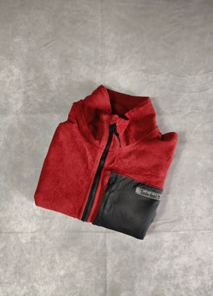 Polaire rouge half zip Timberland, marca: Timberland, estado: Muito bom, tamanho: M, €19.00, €20.65 inclui Proteção do Comprador
