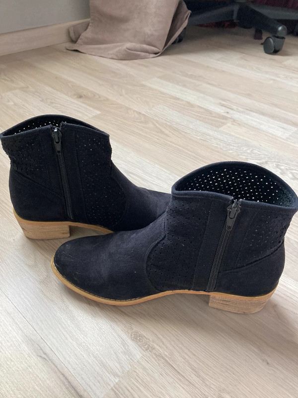 Bottines outlet bleu marine