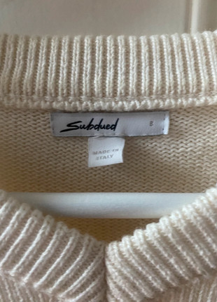 Schöner Creme farbener Pullover mit Trompetenärmeln von Subdued, marque: Subdued, état: Bon état, taille: S / 36 / 8, 5,00 €, 5,95 € Protection acheteurs incluse
