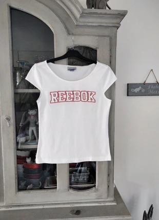 t- shirt blanc Reebok, marke: Reebok, zustand: Sehr gut, größe: M / 38 / 10, 10,00 €, 11,20 € inklusive Vinted-Käuferschutz