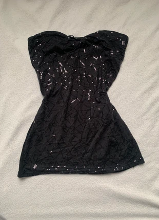 Top bustier noir, marke: Ibiza, zustand: Sehr gut, größe: S / 36 / 8, 20,00 €, 21,70 € inklusive Vinted-Käuferschutz