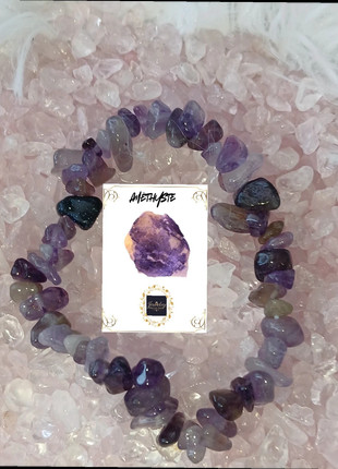 Bracelet en Améthyste, brand: Natural, condizioni: Ottime, €3.45, €4.32 include la Protezione acquisti Pro
