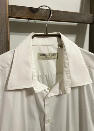 Camicia bianca Bottega Del Sarto, brand: Bottega del Sarto, condizioni: Buone, taglia: L, €6.00, €7.00 include la Protezione acquisti