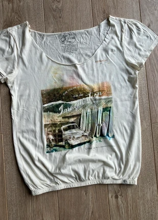 TEE shirt large encolure, marca: O'Neill, estado: Muito bom, tamanho: M / 38 / 10, €7.00, €8.05 inclui Proteção do Comprador