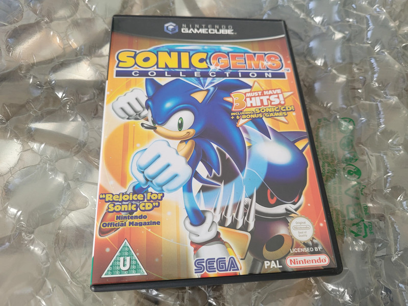 Sonic Gems Collection Gamecube Game