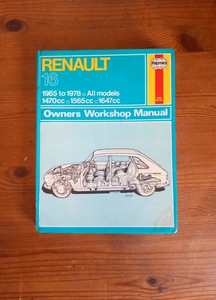 Haynes 081 - Renault 16 - 1965 to 1978, condition: Good, £1.00, £1.75 includes Buyer Protection