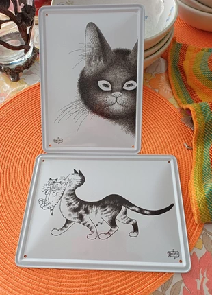 Plaque métal chats, brand: chats, condizioni: Ottime, €12.00, €13.30 include la Protezione acquisti