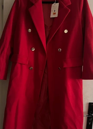 Manteau long rouge, brand: New Collection, condition: New with tags, size: XL / 42 / 14, €19.00, €20.65 includes Buyer Protection
