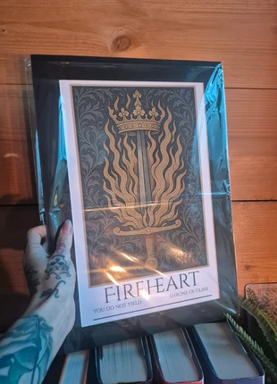 XL A3 throne of Glass art print, bookshelf poster, brand: New Fantasy, condition: New without tags, £14.97, £16.42 includes Buyer Protection Pro