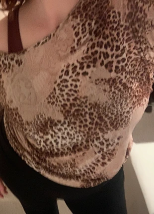 Y2k Leo Print Shirt, marque: Grandiose, état: Très bon état, taille: 4XL / 48 / 20, 3,00 €, 3,85 € Protection acheteurs incluse