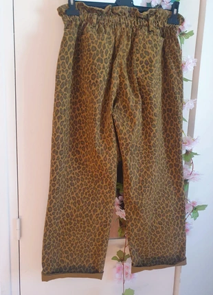 Joli pantalon léopard moutarde et marron Intuition t.U, brand: Intuition, condition: Satisfactory, size: One size, €6.00, €7.00 includes Buyer Protection