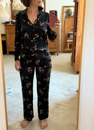 Combinaison fleurie en soie 34/36 Ba&Sh, marca: Ba&sh, estado: Muito bom, tamanho: S / 36 / 8, €75.00, €79.45 inclui Proteção do Comprador