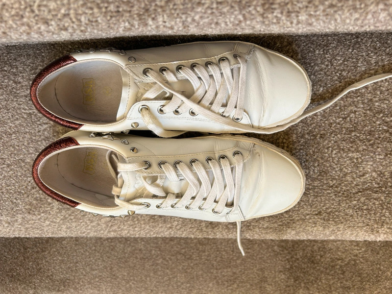 Ash Dazed trainers white bordeaux size 40 Vinted