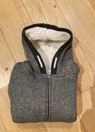 Pull okaidi gris avec intérieur en laine, brand: Okaïdi, condizioni: Ottime, taglia: 12 anni / 152 cm, €7.58, €8.66 include la Protezione acquisti
