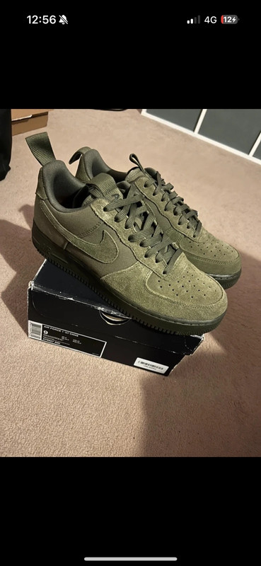 Olive green Nike air force 1