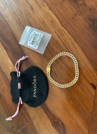 Bracelet Pandora maille cubaine pavé, merk: Pandora, staat: Nieuw met prijskaartje, € 70,00, € 74,20 inclusief Kopersbescherming