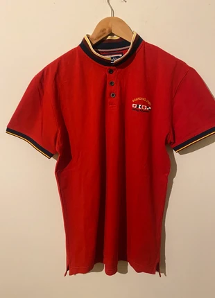Polo homme L rouge logo brodé 95% coton, brand: Grand Voile, condizioni: Ottime, taglia: L, €15.00, €16.45 include la Protezione acquisti