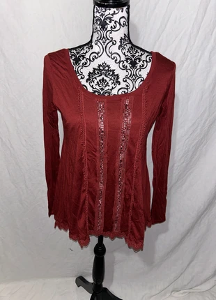 Très jolie tunique terracotta taille L, marque: Bershka, état: Très bon état, taille: L / 40 / 12, 6,00 €, 7,00 € Protection acheteurs (Pro) incluse