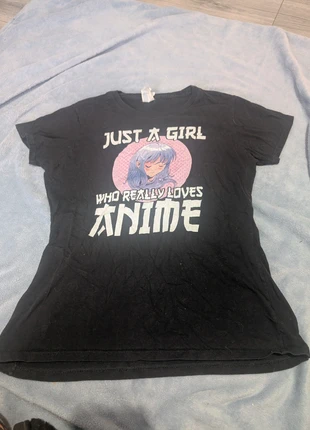Ladies anime t-shirt, brand: Port & Company, condition: Good, size: M / 10, £4.00, £4.90 includes Buyer Protection