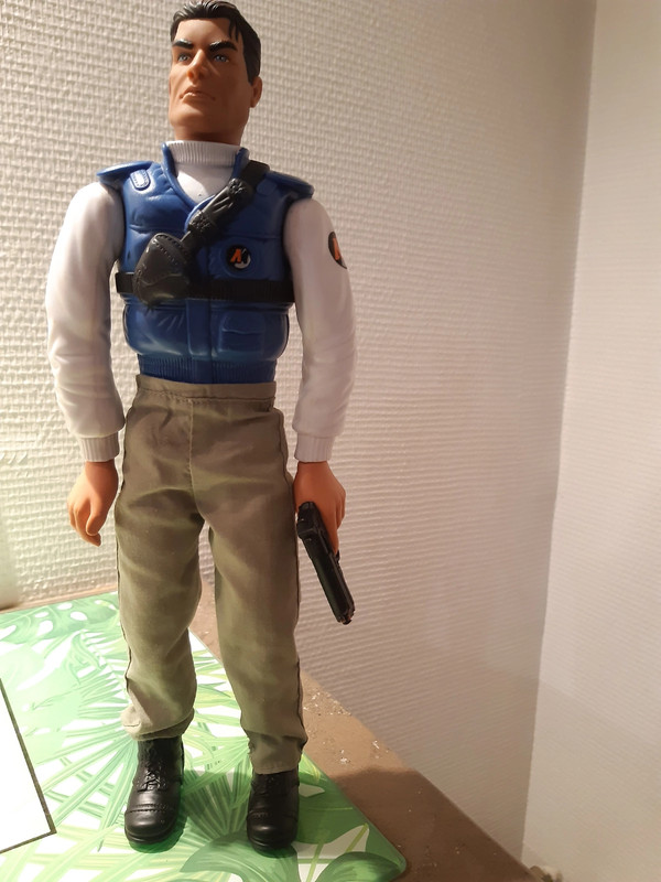 Action man deals police