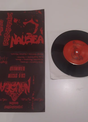 Nausea Single 1991 Psychological Conflict Grindcore Industrial, état: Très bon état, 24,00 €, 25,90 € Protection acheteurs incluse