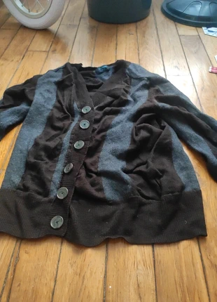 Cardigan Façonnable rayé, brand: Façonnable, condition: Good, size: M / 38 / 10, €2.99, €3.84 includes Buyer Protection
