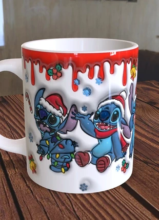Stitch Christmas Mug – Holiday Edition, merk: Mug, staat: Nieuw zonder prijskaartje, € 8,50, € 9,63 inclusief Kopersbescherming