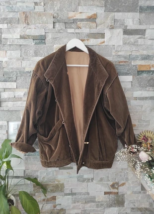 Bombers blouson aviateur velours côtelé kaki doré, état: Très bon état, taille: L / 40 / 12, 45,00 €, 47,95 € Protection acheteurs incluse