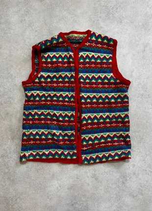Pull d’hiver Coogie vintage, jersey style Y2K, style vintage, années 80 col ras le coup, multicolore, marque: Vintage Dressing, état: Très bon état, taille: L / 40 / 12, 14,00 €, 15,40 € Protection acheteurs incluse