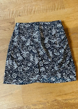 Jupe portefeuille marron et beige, marca: Boutique Parisienne, estado: Novo sem etiquetas, tamanho: S / 36 / 8, €10.00, €11.20 inclui Proteção do Comprador