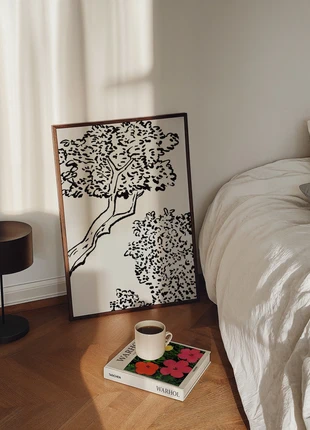 Grote zwarte bomen Poster available in multiple sizes / Poster in meerdere formaten, staat: Nieuw met prijskaartje, € 9,00, € 10,15 inclusief Kopersbescherming Pro