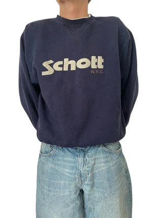 Sweat vintage Schott - Taille S, brand: Schott, condizioni: Ottime, taglia: S, €33.00, €35.35 include la Protezione acquisti