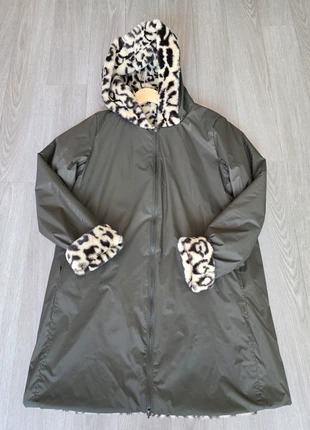 Parka imperméable long fourré réversible kaki leo Laura Jo taille XL, marke: Laura Jo, zustand: Sehr gut, größe: XL / 42 / 14, 69,00 €, 73,15 € inklusive Vinted-Käuferschutz