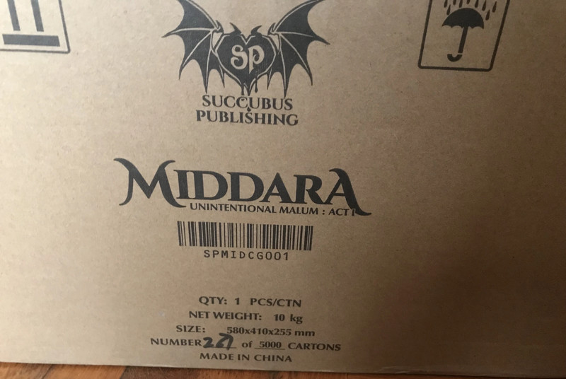 Middara: Unintentional Malum - Act 1 version 1.2 - Succubus Publishing - Nuovo New 5