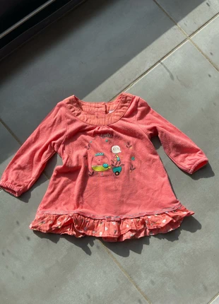 Lot 2 tee shirt, brand: Gémo, condition: Very good, size: 3-6 months / 62 cm, €2.50, €3.33 includes Buyer Protection