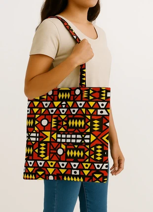 🌟 Tote bag en wax ultra stylé ! 🌟, marque: Maison Waalo, état: Neuf avec étiquette, 8,00 €, 9,10 € Protection acheteurs (Pro) incluse