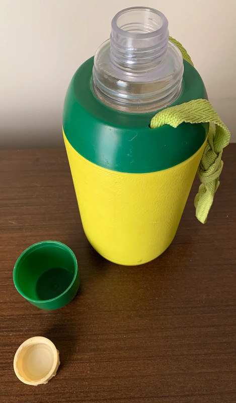 Borraccia Bottiglia Thermos Termica 1 Litro Giò Style Verde Bicchiere Tappo 2