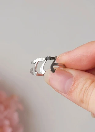 Bague ajustable 777 acier inoxydable argent, marke: CHROME, zustand: Sehr gut, größe: Größenverstellbar, 5,00 €, 5,95 € inklusive Vinted-Käuferschutz