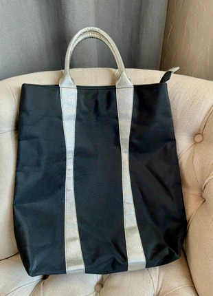 Sac noir/argenté 39/36 cm, brand: Lancôme, condition: Very good, €12.00, €13.30 includes Buyer Protection