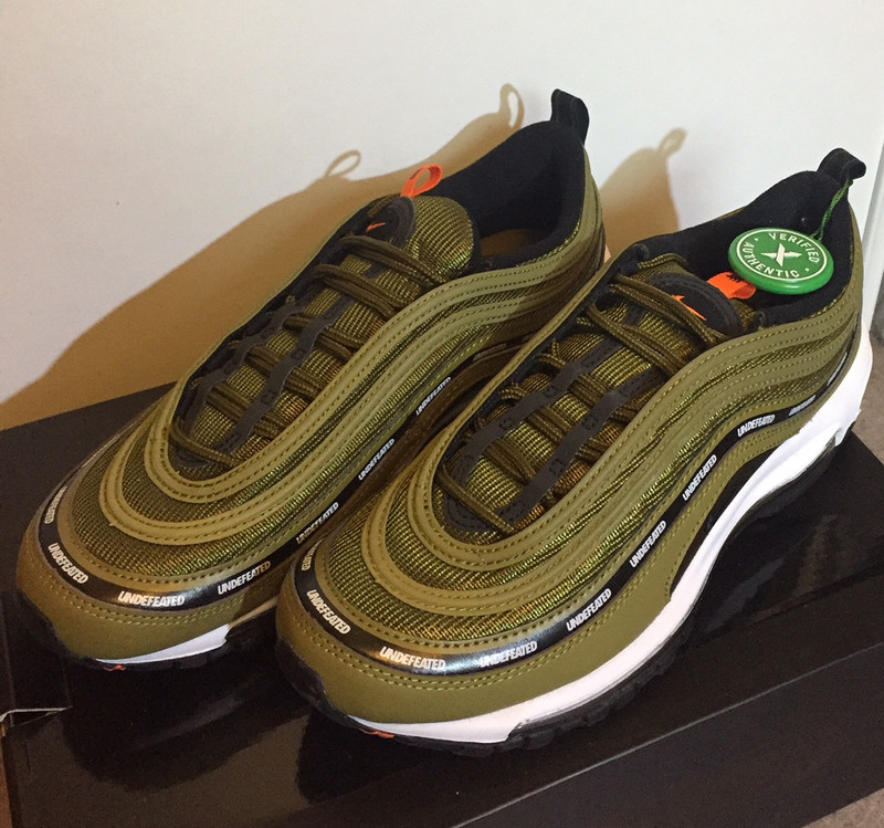 Air Max 97 undefeated Black Green - Vinted
