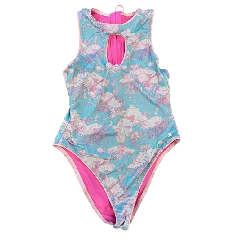 Love Shack Fancy x Hurley Under the sea one peace Swimsuit Size S 1